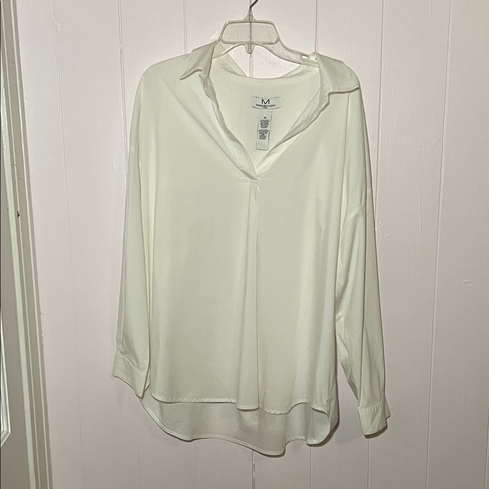 Magaschoni Cream Blouse for Women
